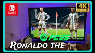 FIFA 25 gameplay  Portugal vs Argentina  on Nintendo Switch oled dock modeRonaldo vs Messi 4k Tv [upl. by Rucker786]