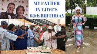 64TH BIRTHDAY CELEBRATION FOR BISHOP FELIX ADEJUMO  SOLUTIONS VLOG 6 [upl. by Irod666]