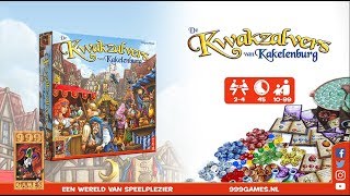 De Kwakzalvers van Kakelenburg trailer  999 Games [upl. by Ailev]