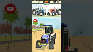 Swaraj 744 vs Swaraj 855 Indian vehicles simulator 3d tochan youtube MANISHYADAVJIGANI037 [upl. by Yeorgi240]