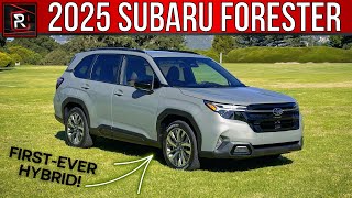 The 2025 Subaru Forester Promises More AWD Capability amp Future Electrification [upl. by Ardisi]