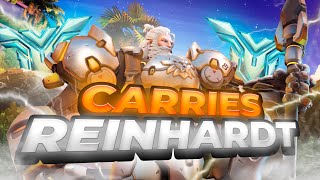 Unranked to GM REINHARDT Overwatch 2 GUIDE [upl. by Acinod]