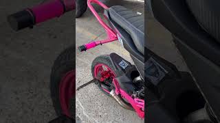 Zoom Brute Honda Grom exhaust stayriding zoomexhaust brute gromgang gromsquad minimoto loud [upl. by Ahsenauq]