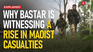 5 Maoists killed in encounter in Chhattisgarh’s Bastar 2 jawans injured [upl. by Hoxie]