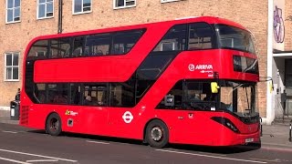 London Buses  Arriva in North London  Hybrid Double Deckers [upl. by Oxley]