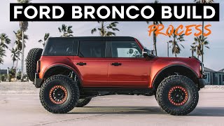 FORD BRONCO BUILD PROCESS  APG ProRunner [upl. by Sokil]