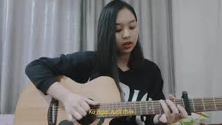 ka ngai zual thin fingerstyle guitar coverMizo [upl. by Anihpesoj]