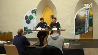 Energie Allianz Leoben lädt zum Pressegespräch [upl. by Dyrrej]