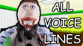 ALL Dr Reflex Voicelines  Baldis Basics Plus 04 [upl. by Feune]