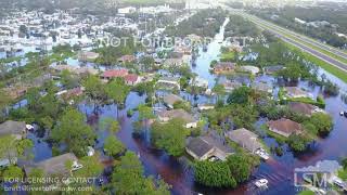 9112017 Bonita Springs Fl Hurricane Irma significant flooding aerial drone and damage [upl. by Hynes267]