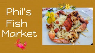 Phils Fish Market Castroville CA food shortvideo seafood fish [upl. by Mezoff]