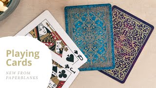 Introducing Paperblanks Playing Cards [upl. by Maurie]