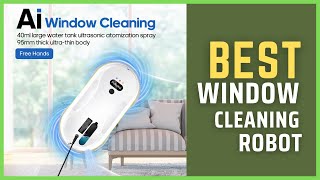 Best Window Cleaning Robot  Household window automatic water spray cleaning robot Review [upl. by Zasuwa]