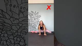 Breakdance in the end🤣 gymnast tips stretching flexibility tutorial splits [upl. by Nniroc]