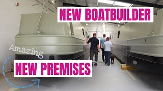 We visit our New Narrowboat Builder  Exciting times on an English Canal Ep127 [upl. by Antoinetta955]