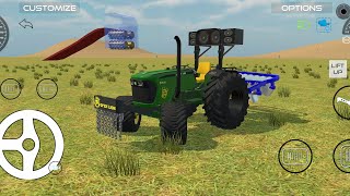 Drive John Deere On Offroading 🔥johndeeretractor offroading gamingvideos [upl. by Natam]