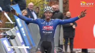 Highlights 2022 UCI Cyclocross World Cup Hulst  Elite Men [upl. by Anitnemelc899]