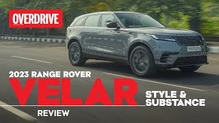 2023 Range Rover Velar review  style and substance  OVERDRIVE [upl. by Huber]