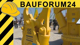 Atlas Copco Abbruchscheren CC 650 und CC 6000  bauma [upl. by Ardnuassak628]