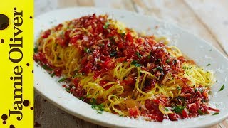 Prosciutto amp Red Pepper Taglierini  Gennaro Contaldo [upl. by Thomson]