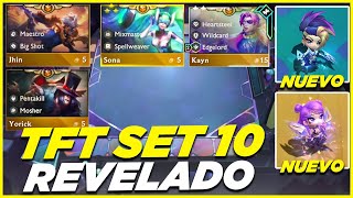 😱 TODO sobre el NUEVO TFT SET 10  TFT SET 10 en Español [upl. by Nnhoj]