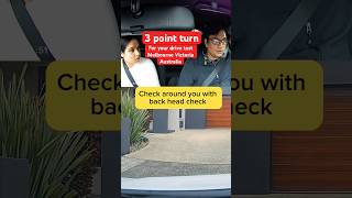 Three Point Turn  How to Do a 3 Point Turn Driving Lesson [upl. by Nyloj]