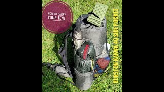 How to carry your tent on the outside of your Durston Kakwa 40 backpack [upl. by Zanze]