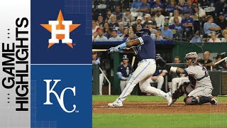 Astros vs Royals Game Highlights 91523  MLB Highlights [upl. by Awe]