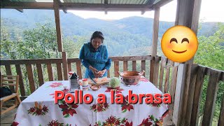 ✅️Como preparar pollo ala brasa y una ensalada deliciosa 😋 😋😋 [upl. by Adrea]