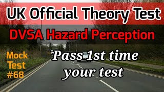 Hazard Perception Test  How to Pass  UK Driving Test  DVSA Official Guide [upl. by Aynam]