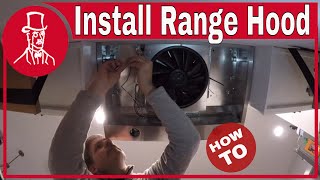 How to Install Broan Range Hood  30 inch Glacier Captur BCSD130ss [upl. by Hannibal]