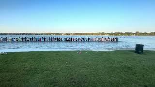 Haslett Marching Band Picnic March into the Lake  2 [upl. by Ambrosius]