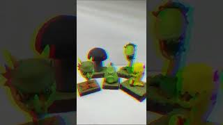 Como hacer las Plantas vs Zombies de plastilina  How to make PvZ in clay short [upl. by Nnylsaj870]