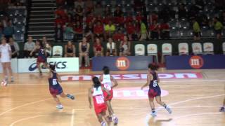 Asian Netball Championships 2014  Singapore vs Hong Kong [upl. by Bixler893]