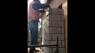 Building a Masonry Chimney [upl. by Toffey162]