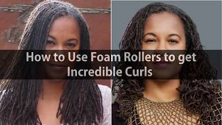 The best Rollers for 4C Natural Hair Braidlocs Dreads and Sisterlocks [upl. by Odlanir]