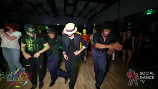 Eddie Torres Jr  Terry  Fadi  Srini  Cha Cha Animation  4th World Stars Salsa Festival [upl. by Narmak635]