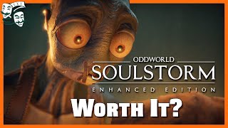 Is Oddworld Soulstorm Enhanced Edition Worth It [upl. by Ahsuatan]