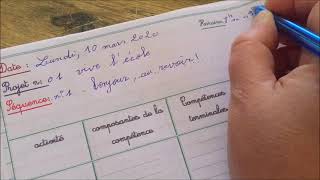 comment remplir un cahier journal [upl. by Nosiram]