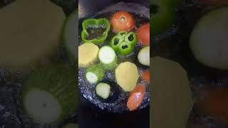 Sari saring pritong gulay viralvideo food cooking viralshort buhayofw cookingfood viral [upl. by Senecal987]