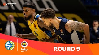 MaccabiFenerbahce  Round 9 Highlights  202324 Turkish Airlines EuroLeague [upl. by Orvah]