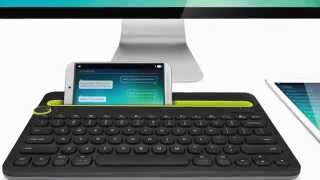 First Setup of the Logitech K480 MultiDevice Keyboard [upl. by Harold]