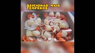 Batata com vegetais no forno🥔🥕🌶🧄🧅🥦 [upl. by Nairret]