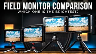 Budget Camera Field Monitor Comparison Osee T7 Andycine A6 Plus amp C7 Timbrecod DC80 [upl. by Valonia]