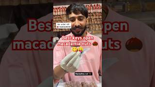 Best keys open macadamia nuts 🌰😋😛 macadamianuts dryfruit viral macadamianut healthyfood nuts [upl. by Cramer761]