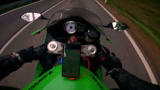 Kawasaki ZX6R Forest Ride [upl. by Nasas]