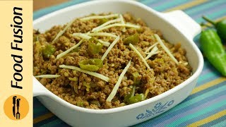 Hari Mirch keema Recipe By Food Fusion [upl. by Jasper]