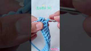 special double crochet stitches crochetpatterns [upl. by Yentyrb]