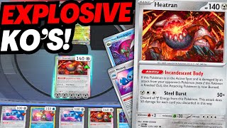 Uncapped Power Heatran Rogue Deck Guide [upl. by Bonnee984]