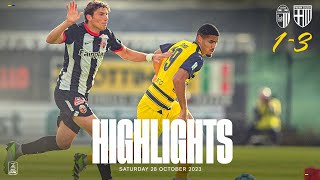 Ascoli 13 Parma  Highlights Serie BKT 202324 [upl. by Namron]